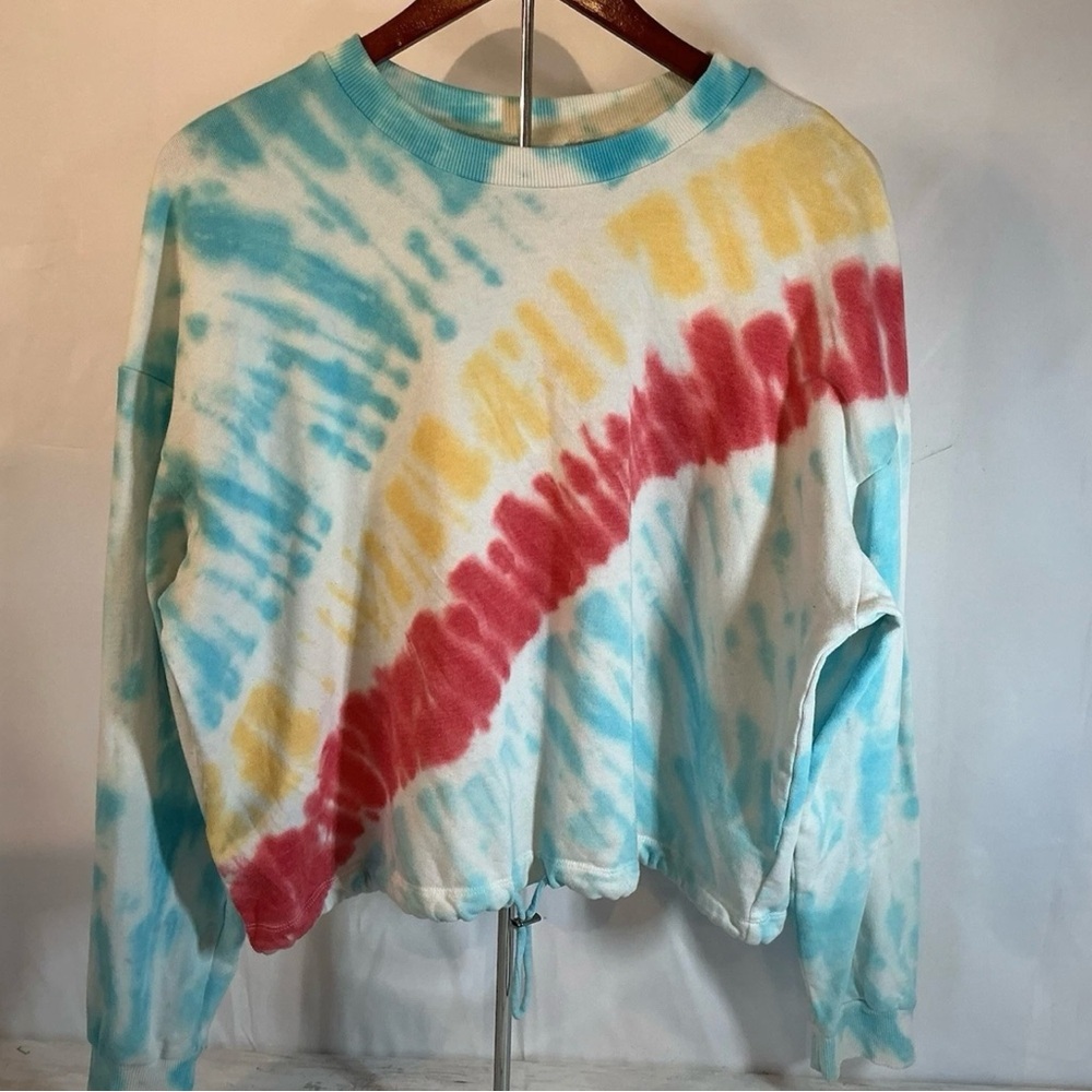 Colorful Tie-Dye Sweatshirt XXL